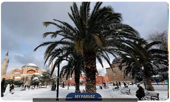 آب و هوای آنتالیا در زمستان